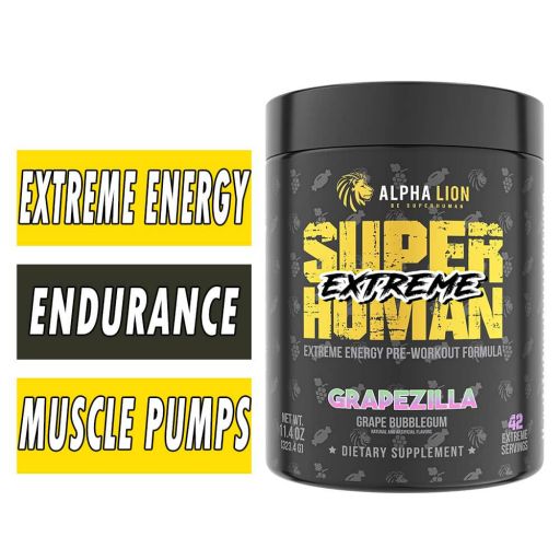 SuperHuman Extreme Energy Pre Workout